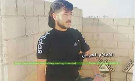 el terrorista Abu Abdo antes de ser eliminado La mano de la Resistencia elimina al “transportador de suicidas” de Daesh
